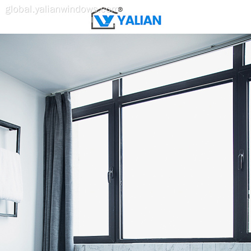 China Aluminum Alloy Casement Windows Swing Horizontal Opening Factory